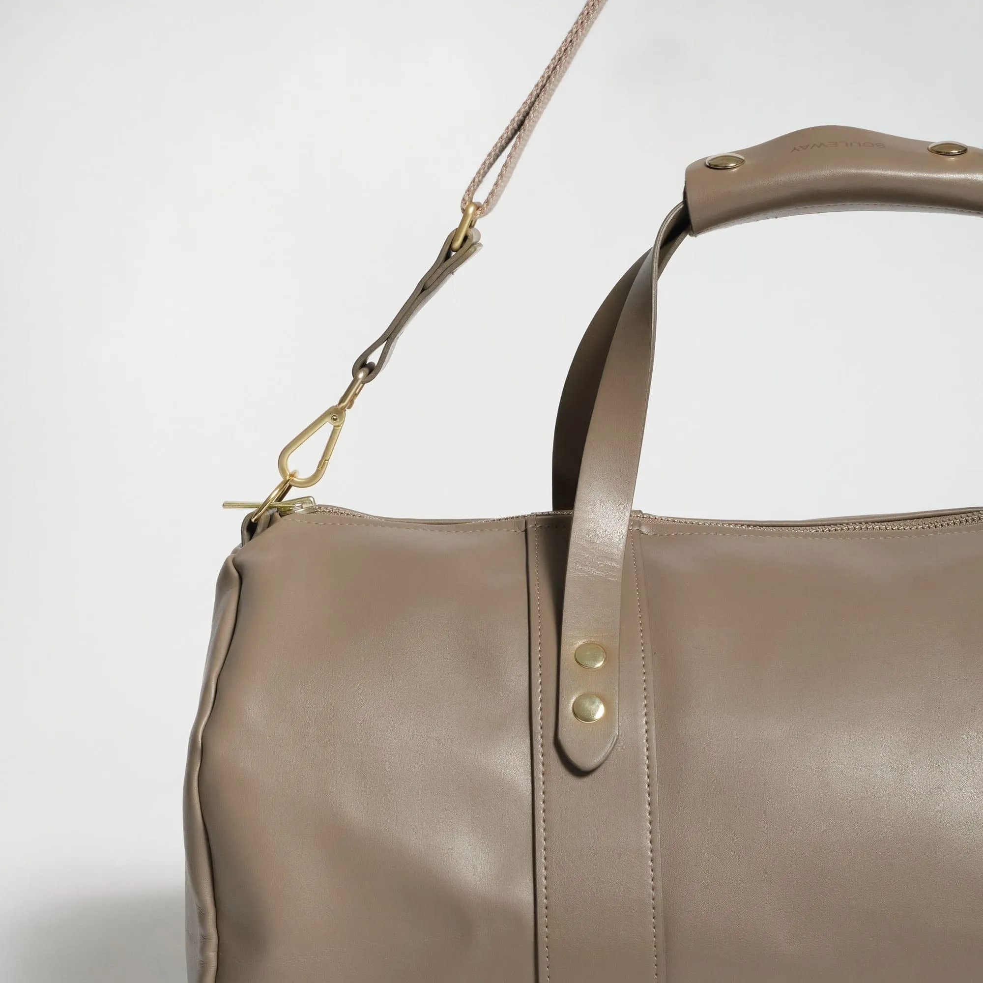 Oleatex Vegan Olive Leather Traveller Set S | Mocha Brown