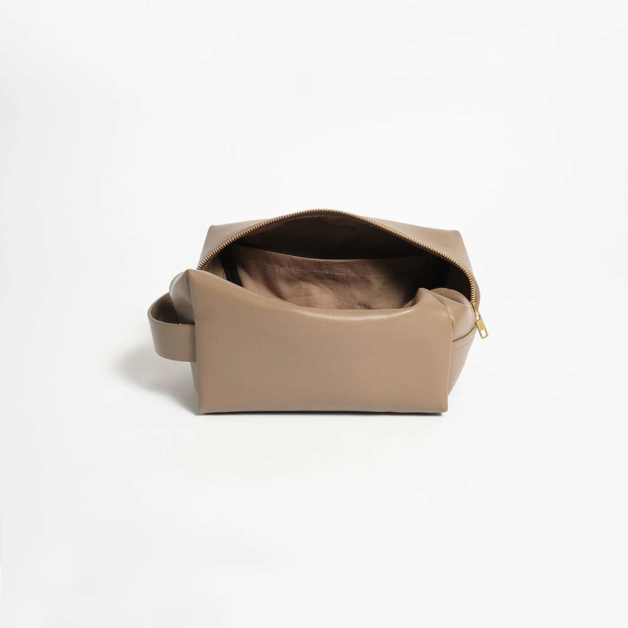 Oleatex Vegan Olive Leather Traveller Set S | Mocha Brown