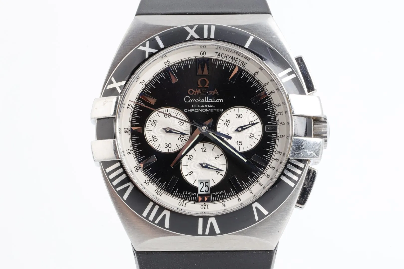 Omega Constellation Double Eagle Stainless Steel 41mm Men's Watch