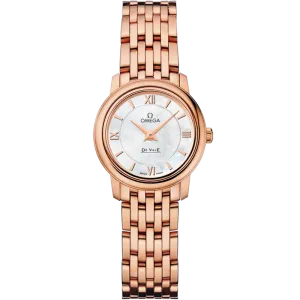 Omega De Ville Prestige 24.4 mm, red gold on red gold