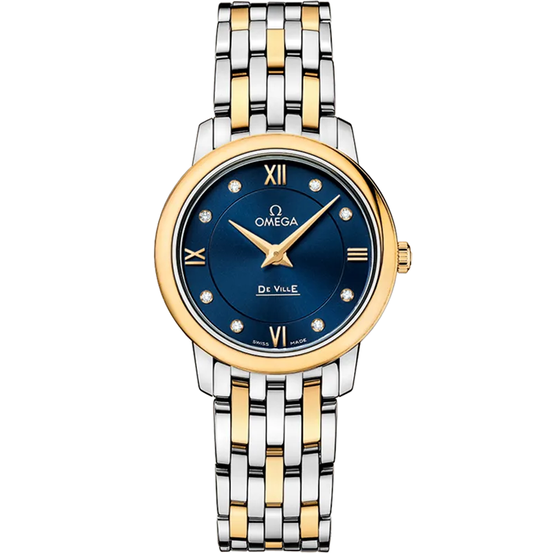 Omega De Ville Prestige 27.4 mm, steel - yellow gold on steel - yellow gold