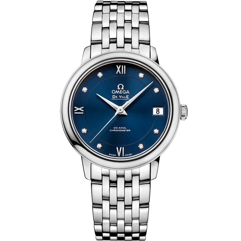 Omega De Ville Prestige 32.7 mm, steel on steel