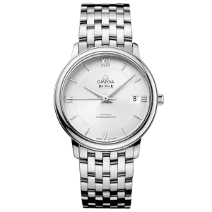 Omega De Ville Prestige 36.8 mm, steel on steel