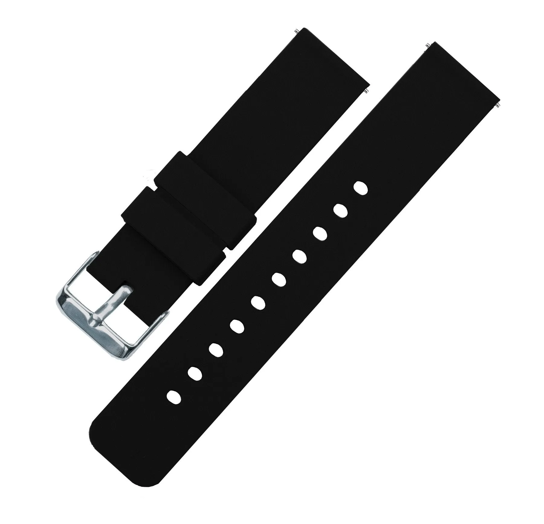Omega Moonswatch Silicone Black Watch Band