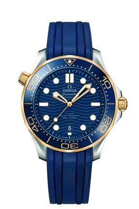 Omega Seamaster 20mm Blue Rubber Strap 032CVZ010127
