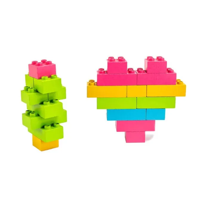Once-Kids Eco-bricks Plus  Colour (25 Pieces) - FINAL SALE