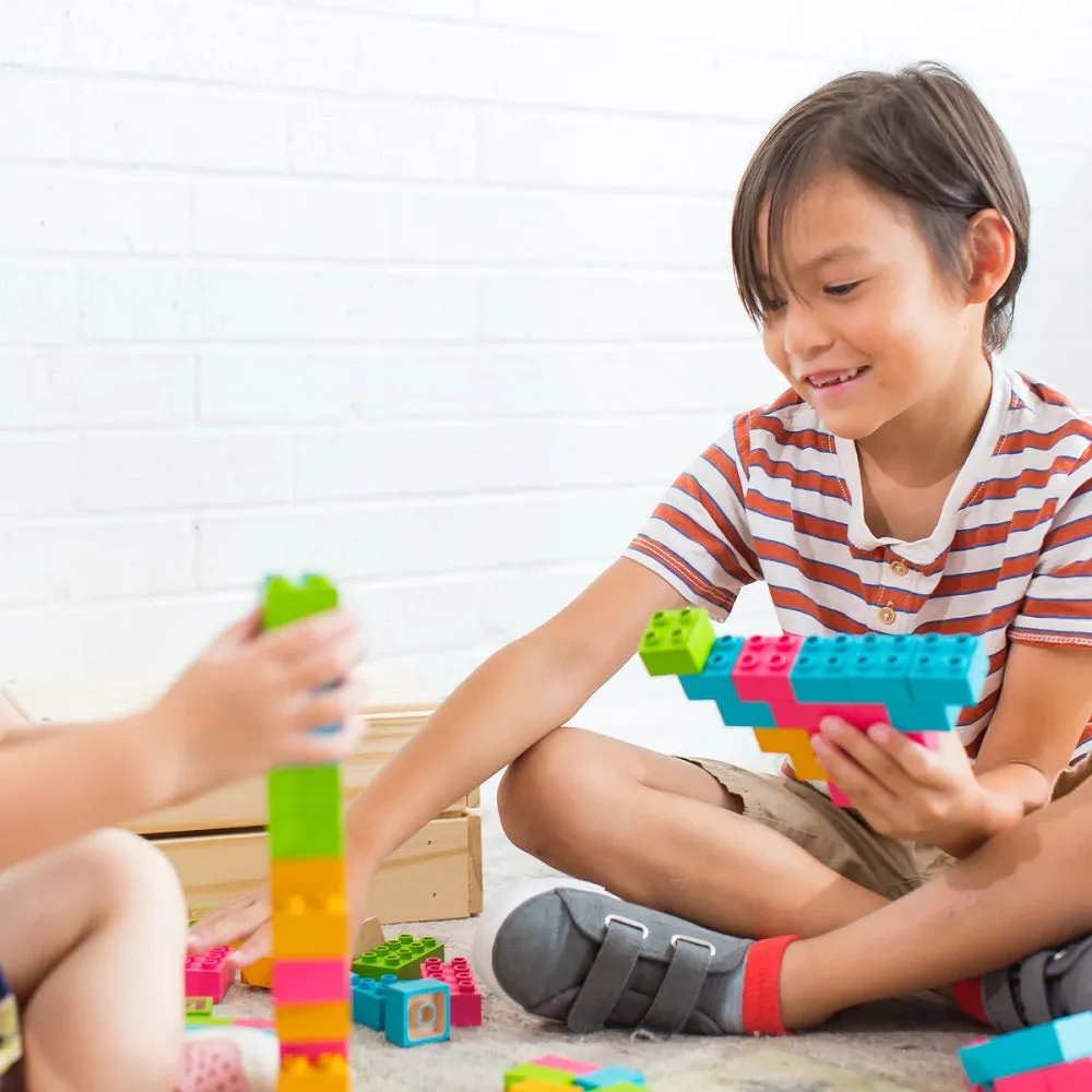 Once-Kids Eco-bricks Plus  Colour (25 Pieces) - FINAL SALE