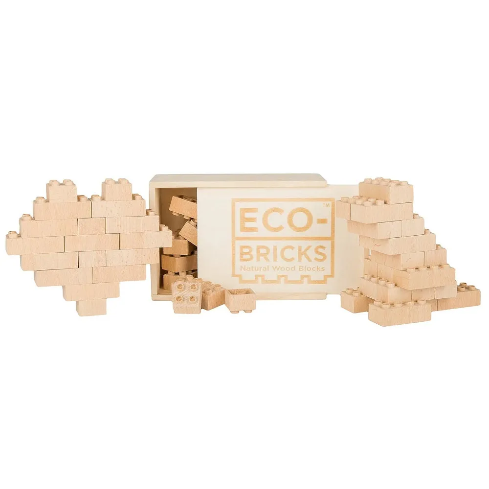 Once-Kids Eco-bricks Plus  Natural (20 Pieces) - FINAL SALE