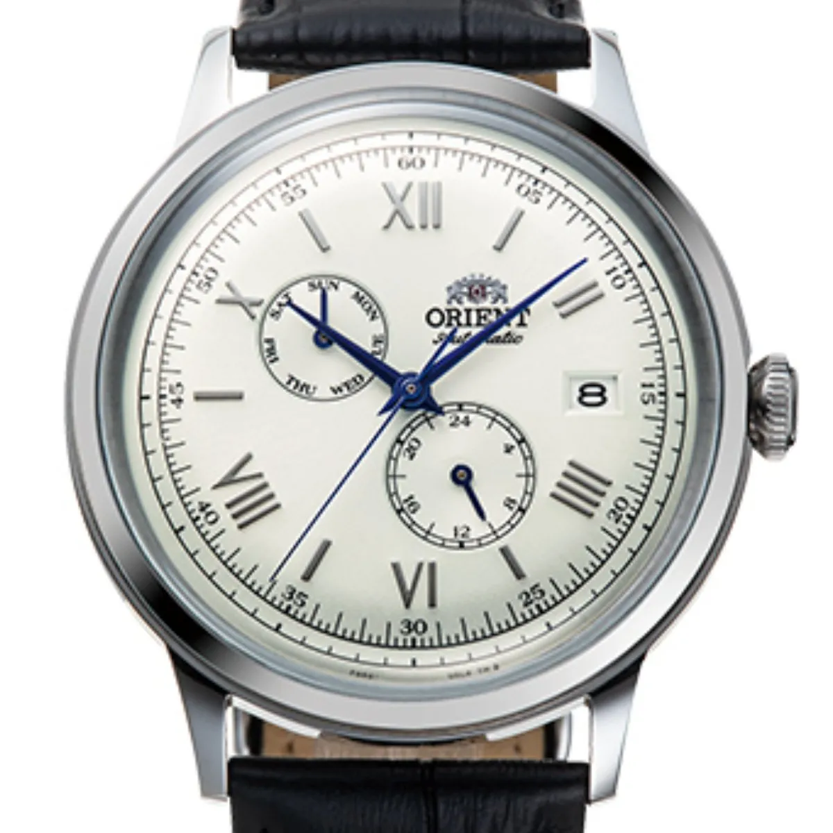 Orient RA-AK0701S10B RA-AK0701S Bambino Version 8 Classic White Dial Watch