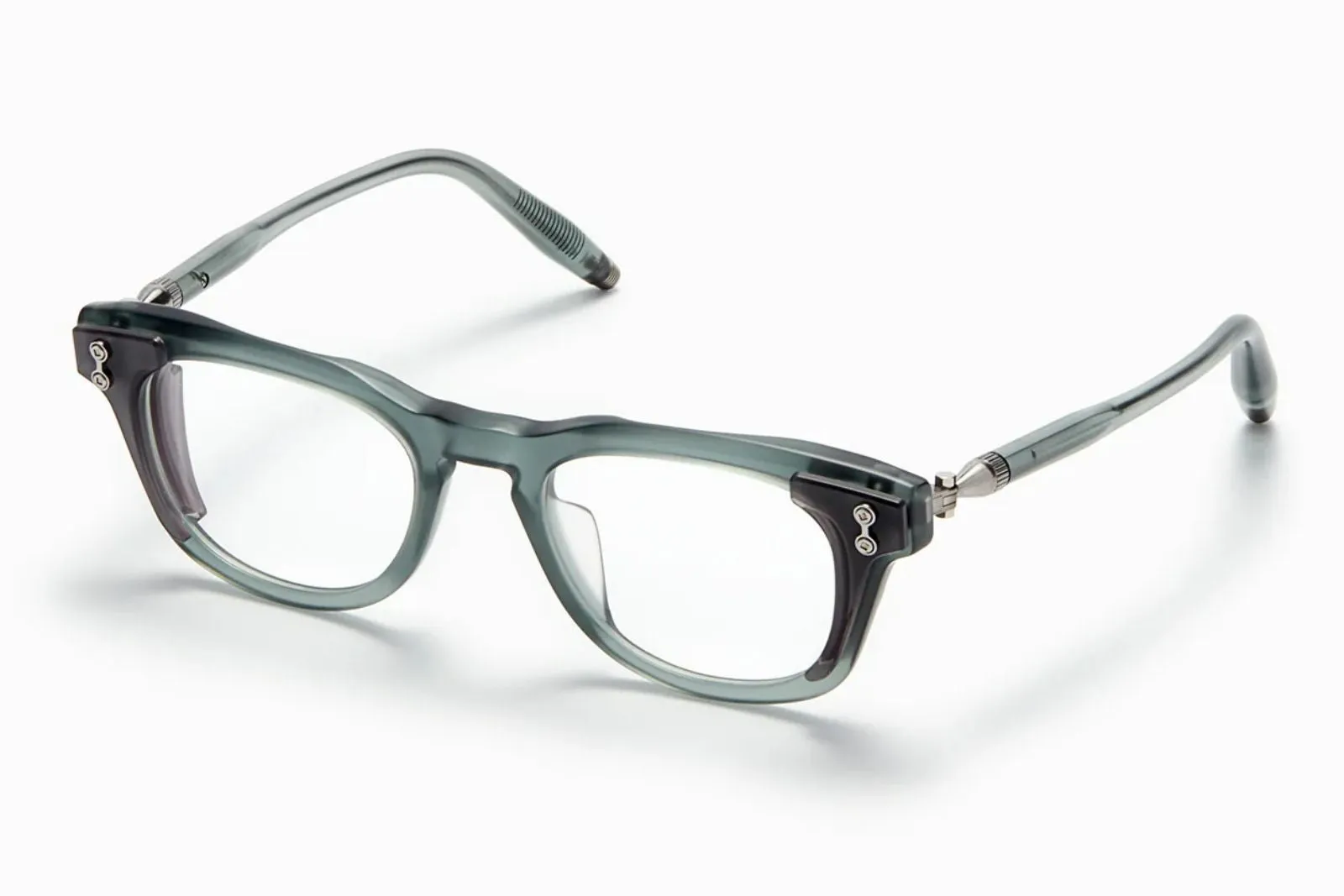 Orion Eyeglasses - Matte Crystal Blue