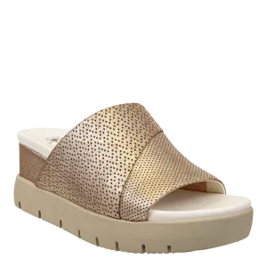 OTBT Norm Wedge Sandal in Gold