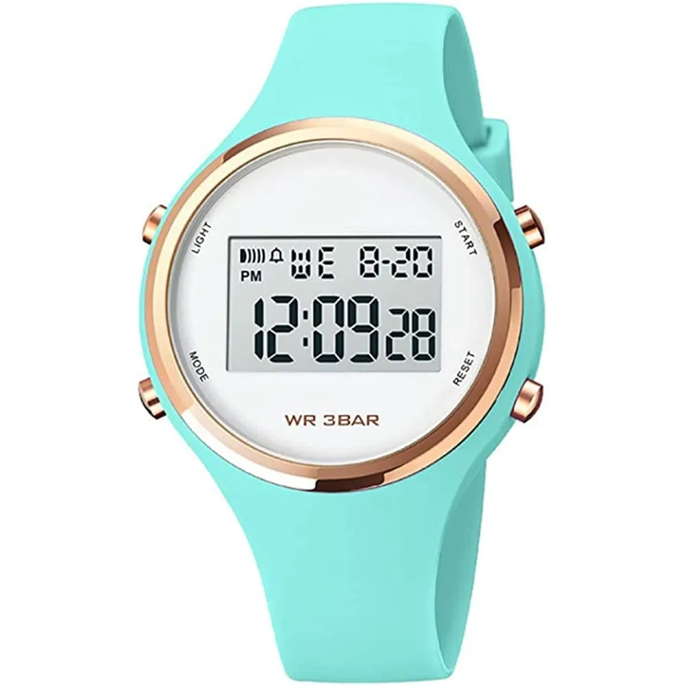 Outdoor Sport Watches Alarm Clock 5Bar Waterproof LED Digital Watch | Multiple Colors