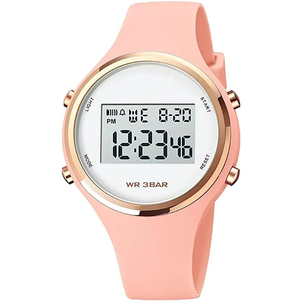 Outdoor Sport Watches Alarm Clock 5Bar Waterproof LED Digital Watch | Multiple Colors
