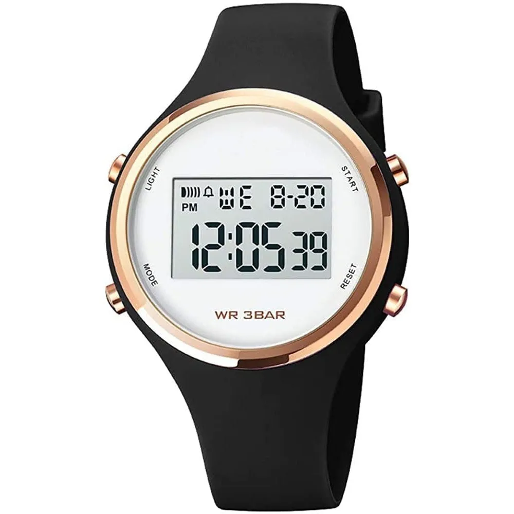 Outdoor Sport Watches Alarm Clock 5Bar Waterproof LED Digital Watch | Multiple Colors