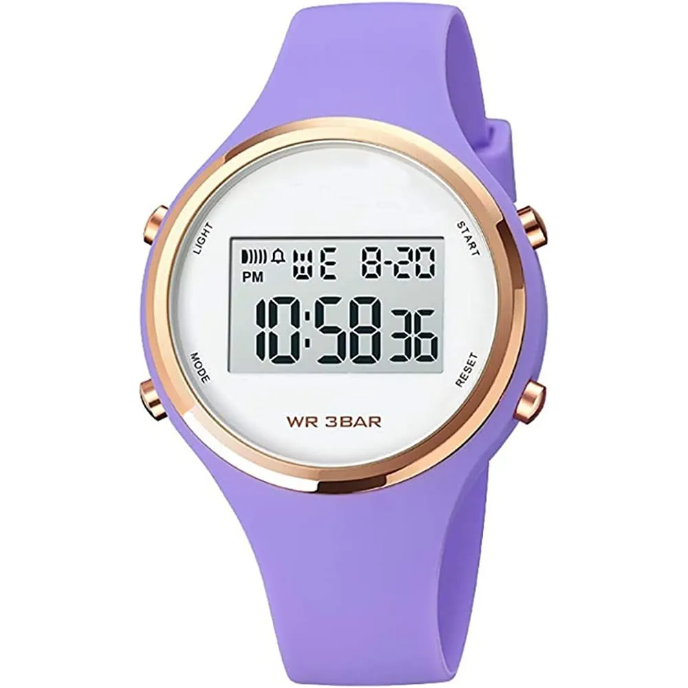 Outdoor Sport Watches Alarm Clock 5Bar Waterproof LED Digital Watch | Multiple Colors