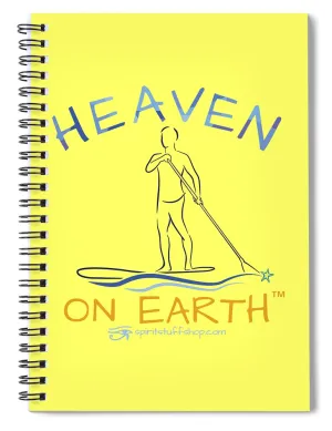 Paddle Board Heaven On Earth - Spiral Notebook