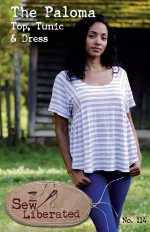 Paloma Top, Tunic & Dress Sewing Pattern