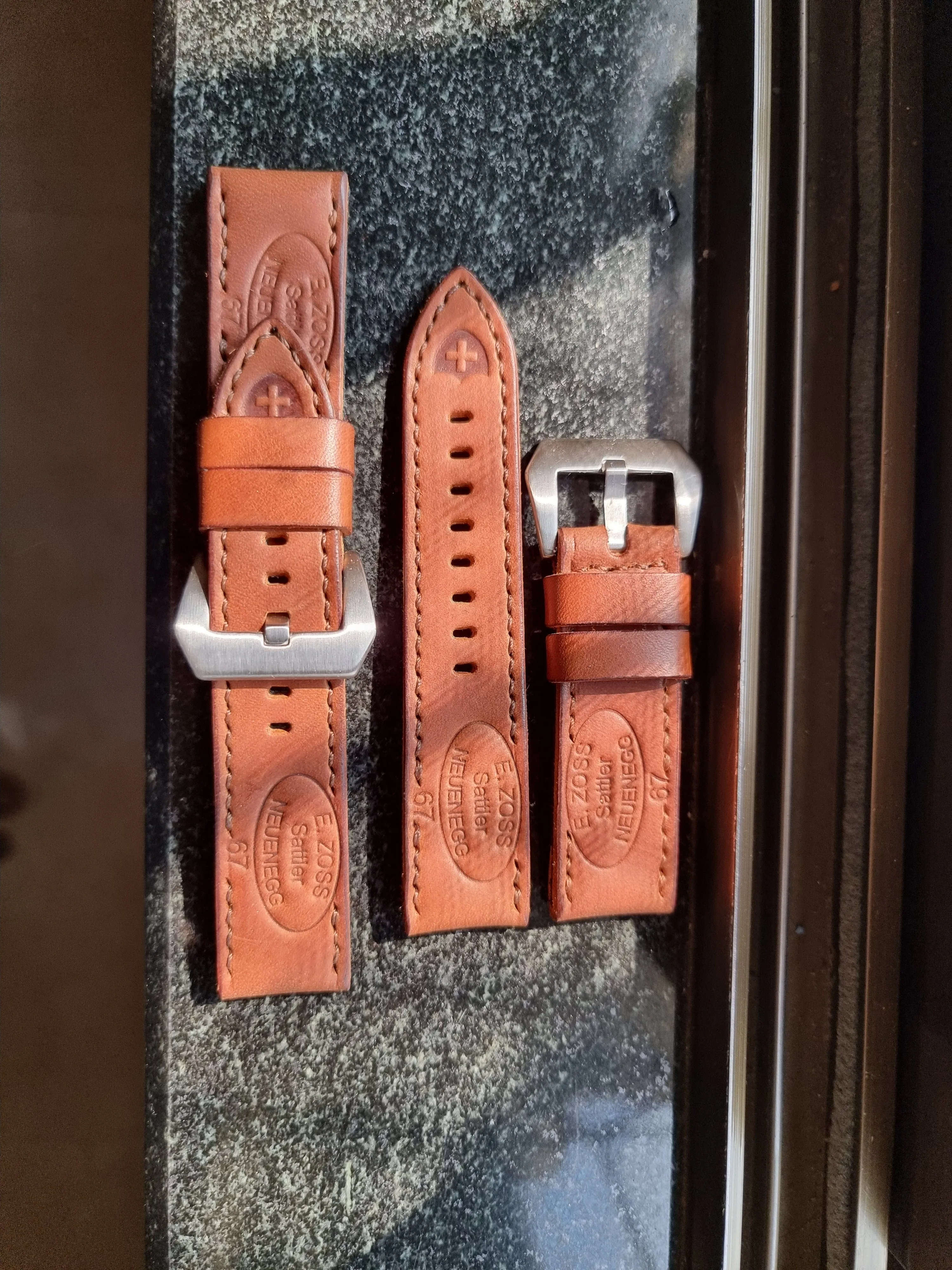 Panerai leather watch bands