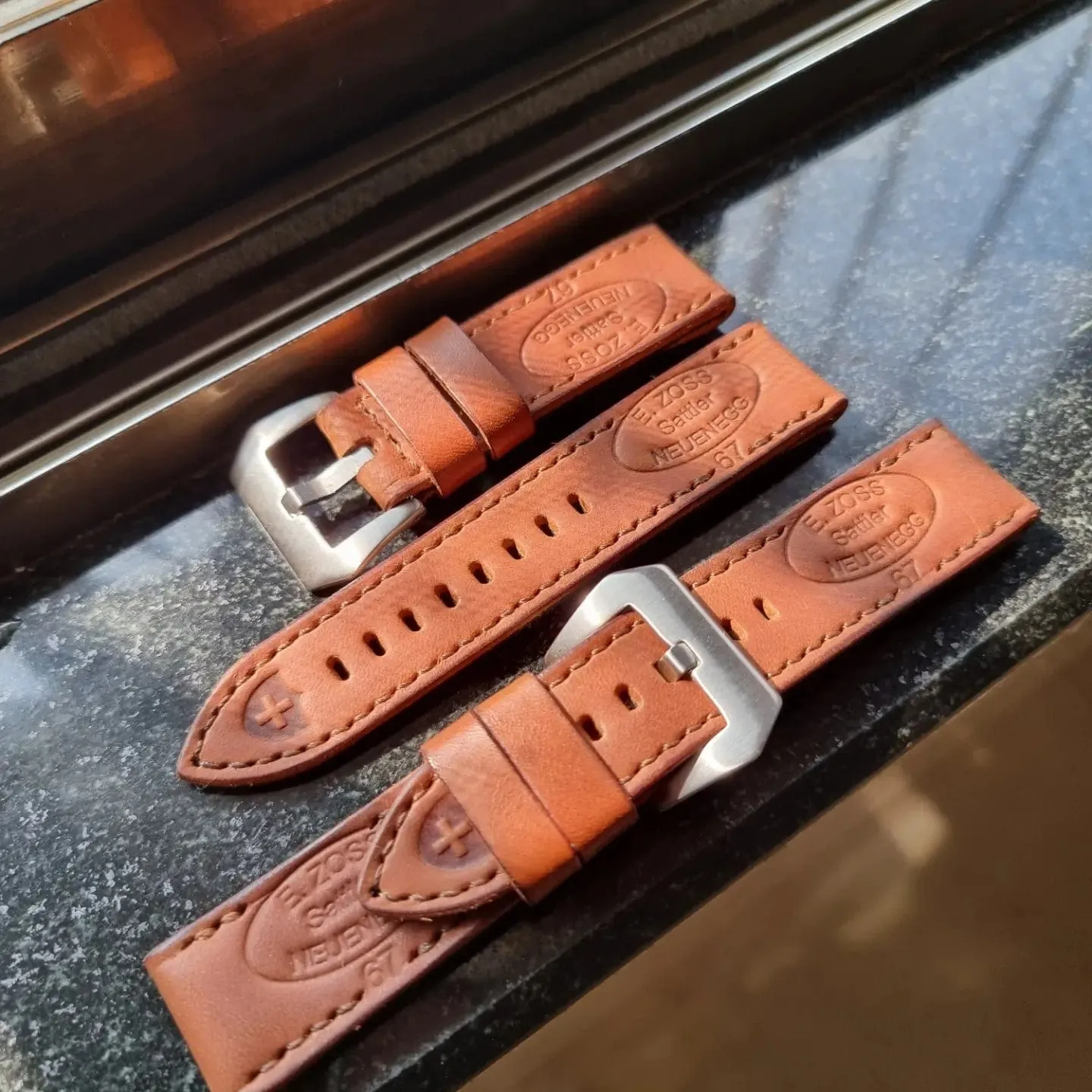 Panerai leather watch bands