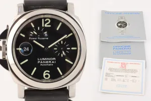 Panerai Luminor OP 6573 Stainless Steel 43mm Men's Watch