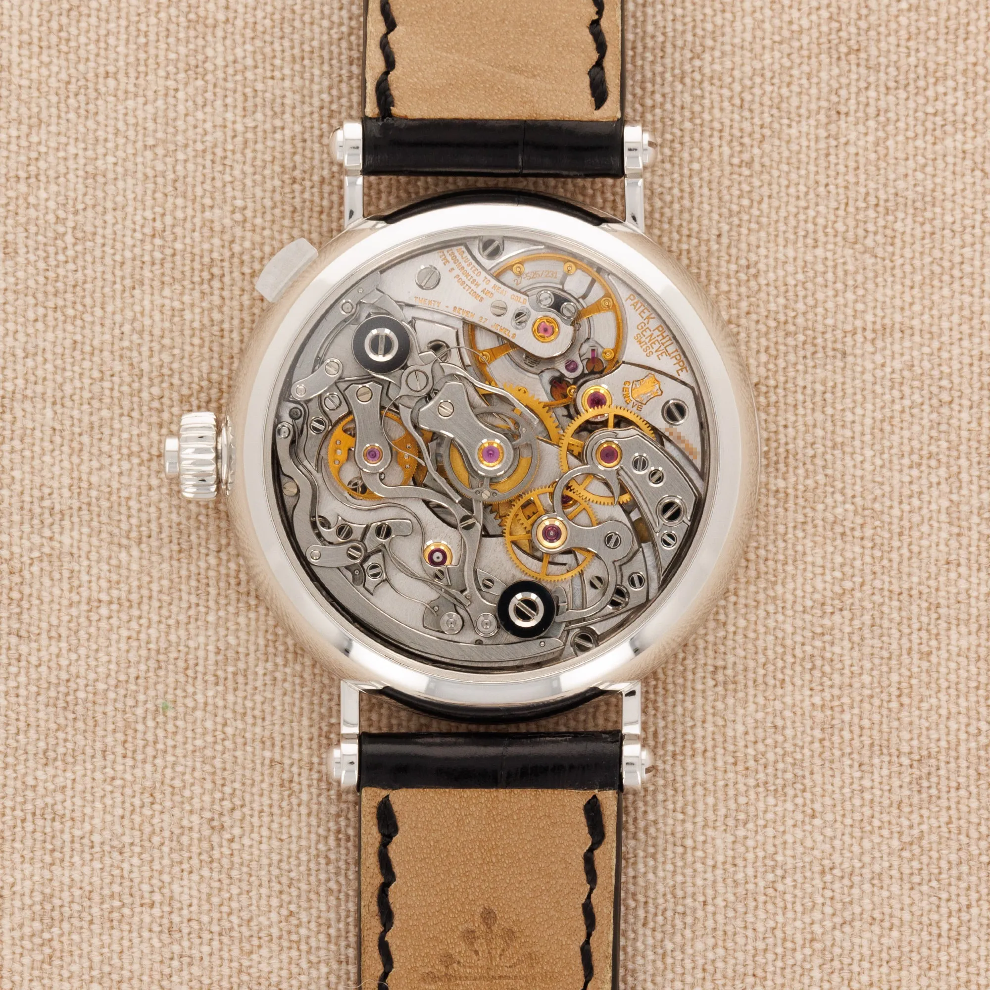 Patek Philippe Platinum Split Seconds Monopusher Chronograph 5959