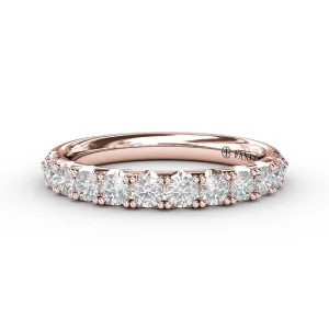 Pave Diamond Anniversary Band