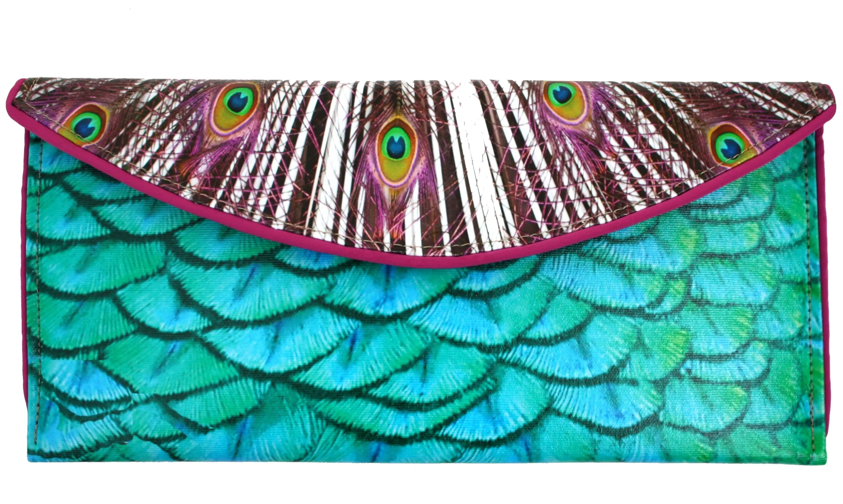 Peacock Clutch
