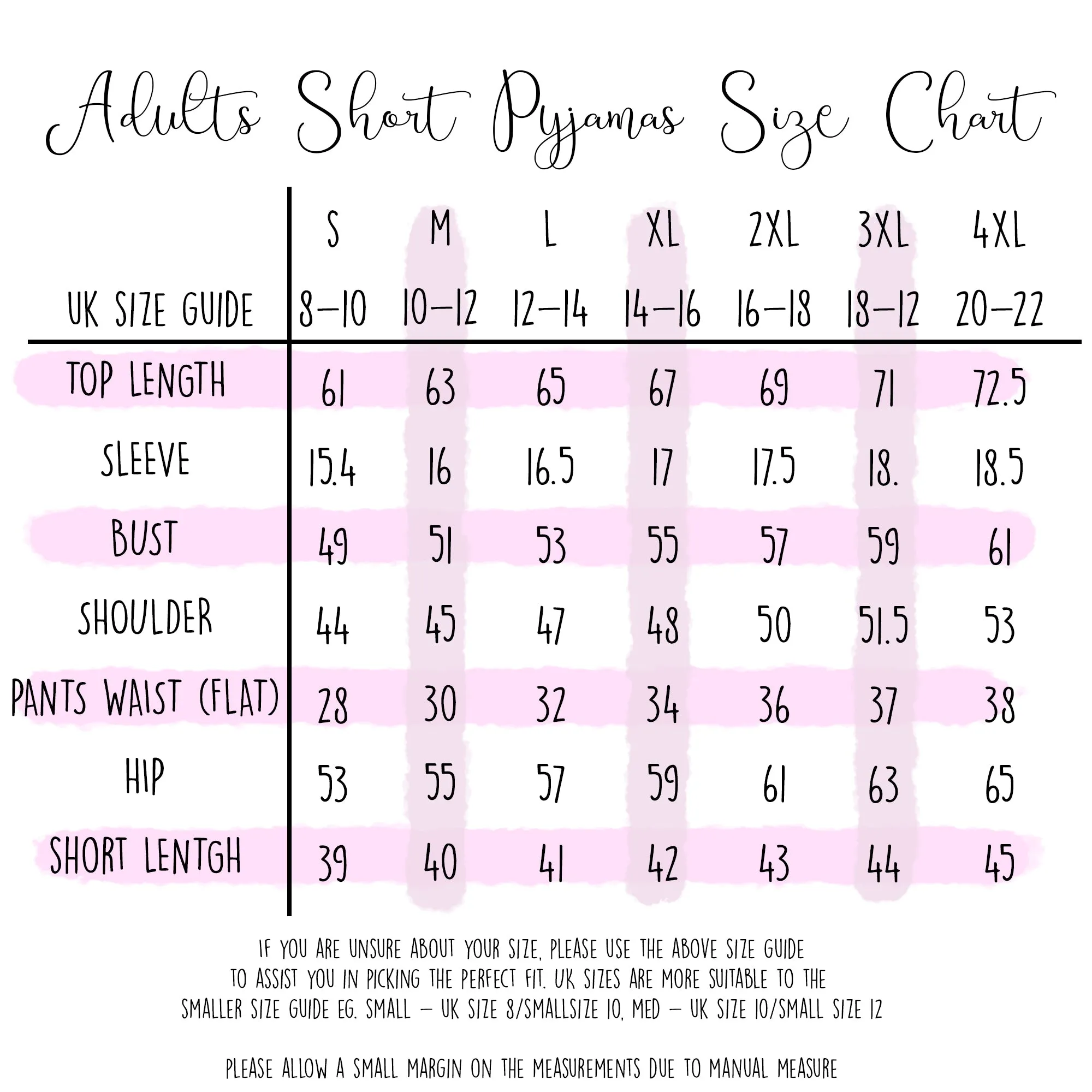 Personalised Matching Maid of Honour, Bridesmaid, Mother of the Bride and Groom Pyjamas "Ada" (Adult Sizes)
