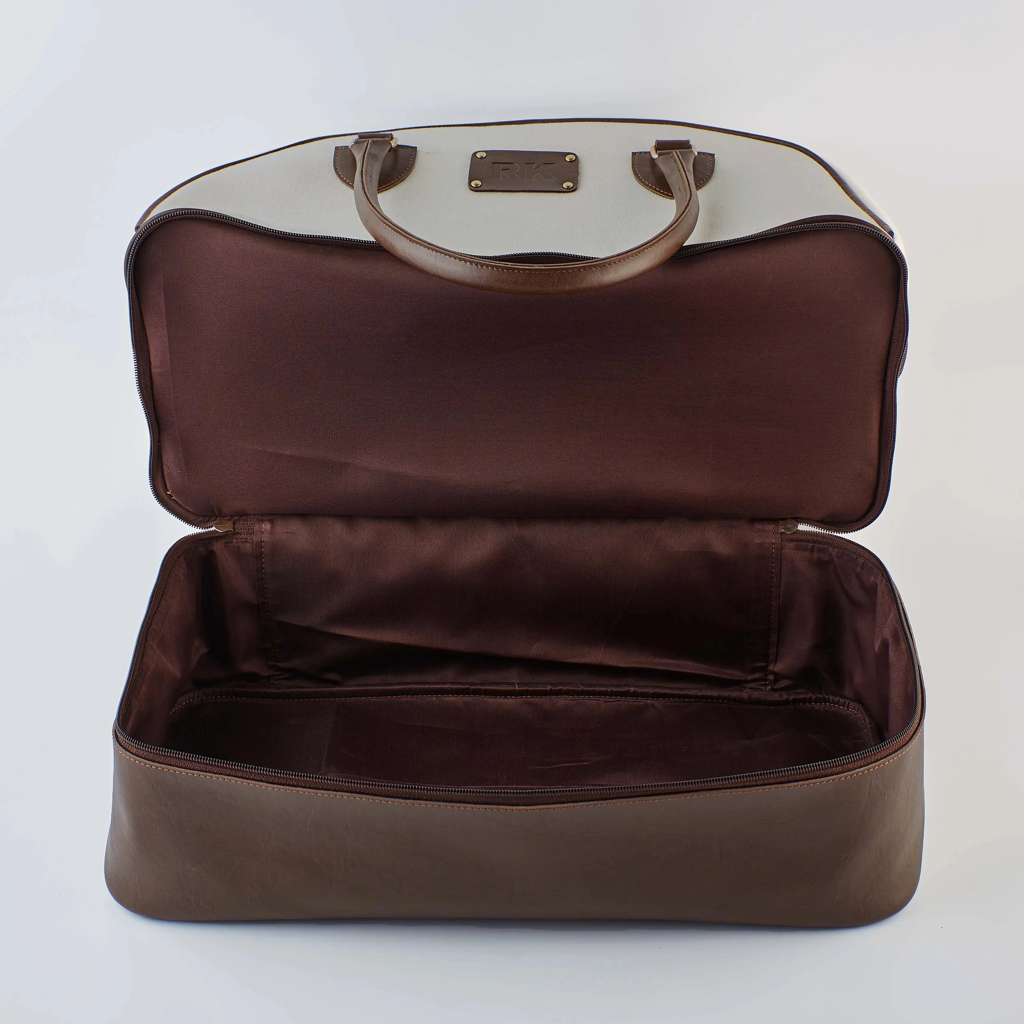 PERSONALISED WEEKENDER BAG - BROWN