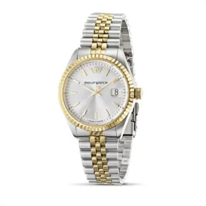 Philip Watch CARIBE 39mm 3H WHITE SILVER DIAL BRAC
