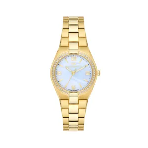 Philip Watch TIMELESS 3H 29MM CA W/DIAM MOP DIA BR YG