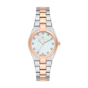 Philip Watch TIMELESS 3H 29MM MOP DIAL W/DIA BR SS RG
