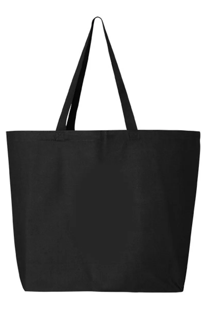 Pink Created With A Purpose Canvas Jumbo Tote