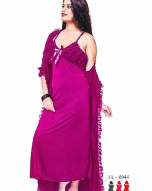Pink - FL-0044 - Flourish Nightwear