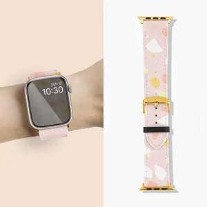 Pink Peony Terrazzo - Apple Watch Band