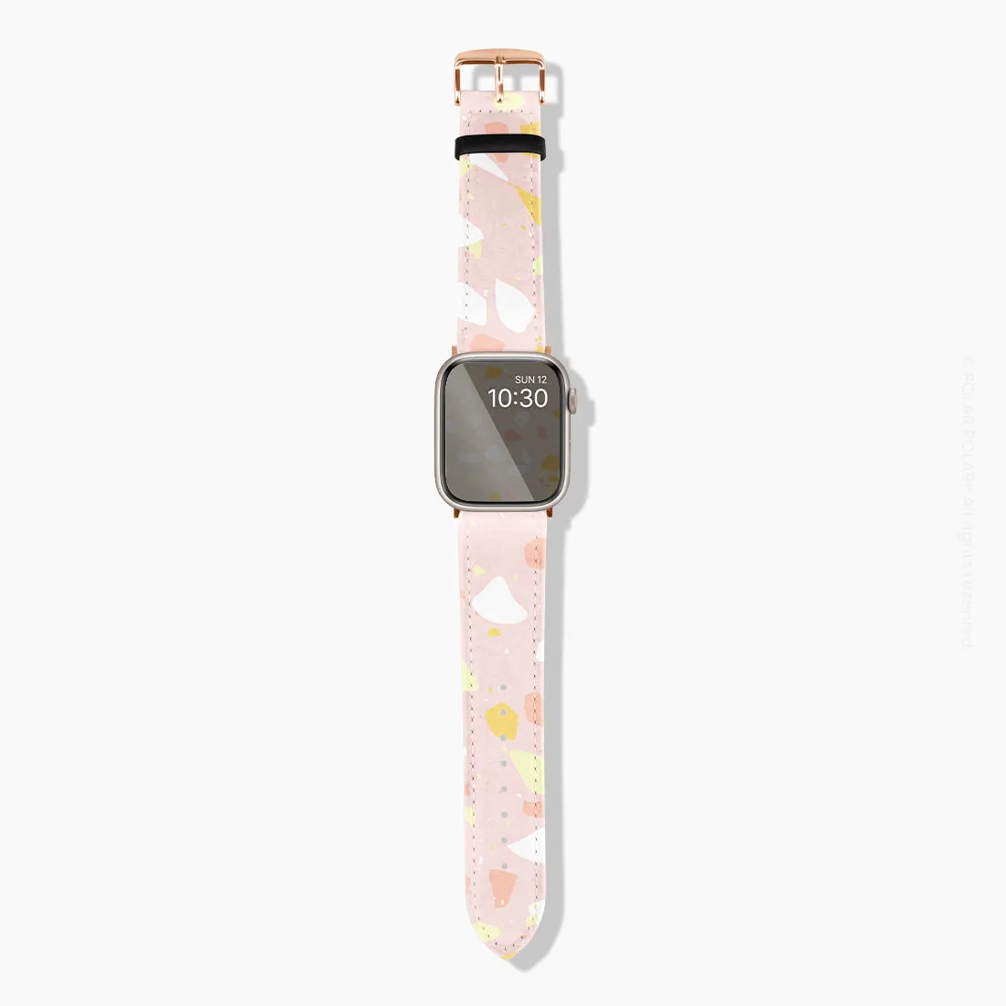 Pink Peony Terrazzo - Apple Watch Band