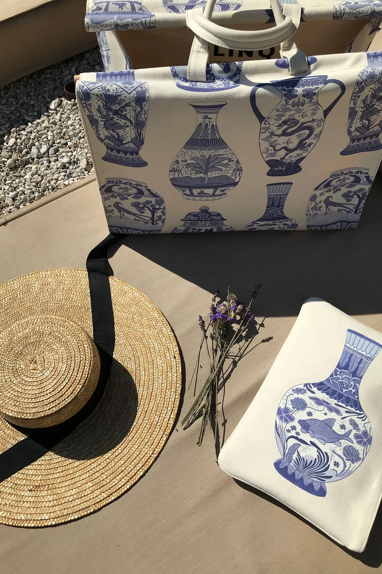 Pochette La Grande Vase Bleu