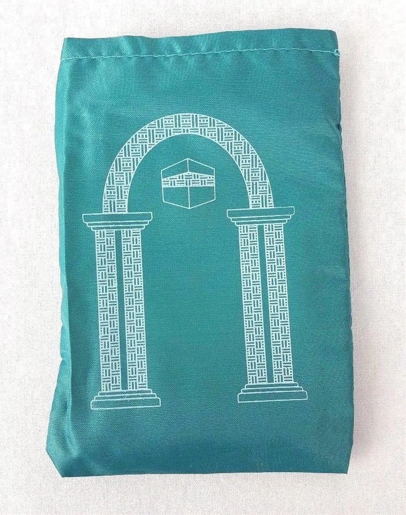 Pocket Portable Travel Prayer rug Carpet Islamic Gebetsteppich Musallah Muslim