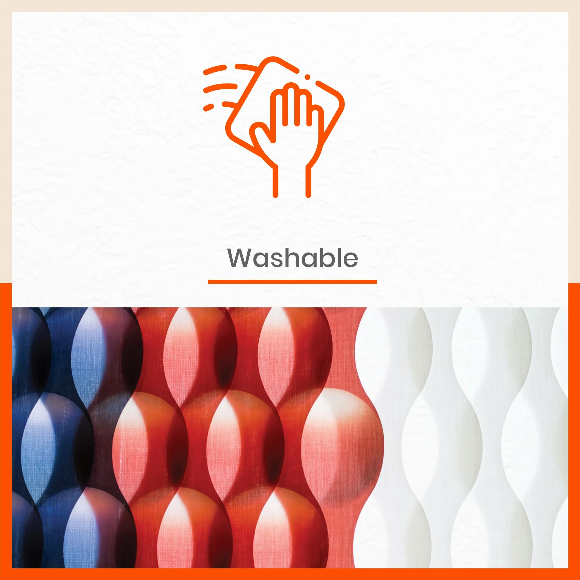 Polypropylene Table Mats & Coasters for Dining Table at Home (Tesselate - Set of 6)