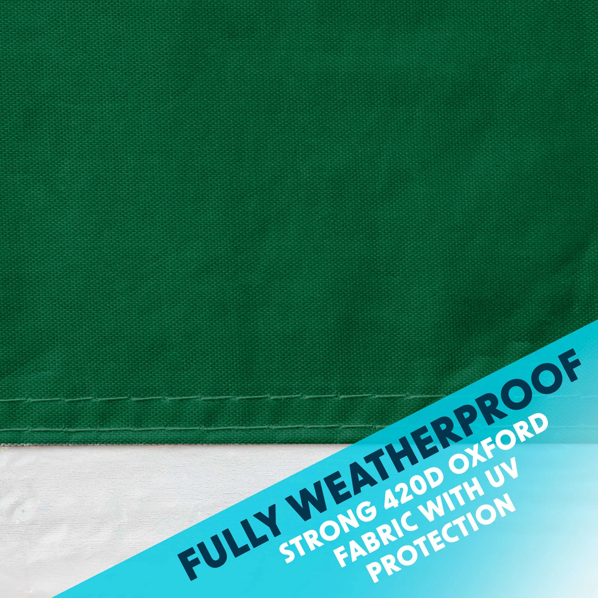 Premium Gazebo/Marquee Side Walls/Doors/Windows, Fits 3 x 3m Models - Dark Green - DG148