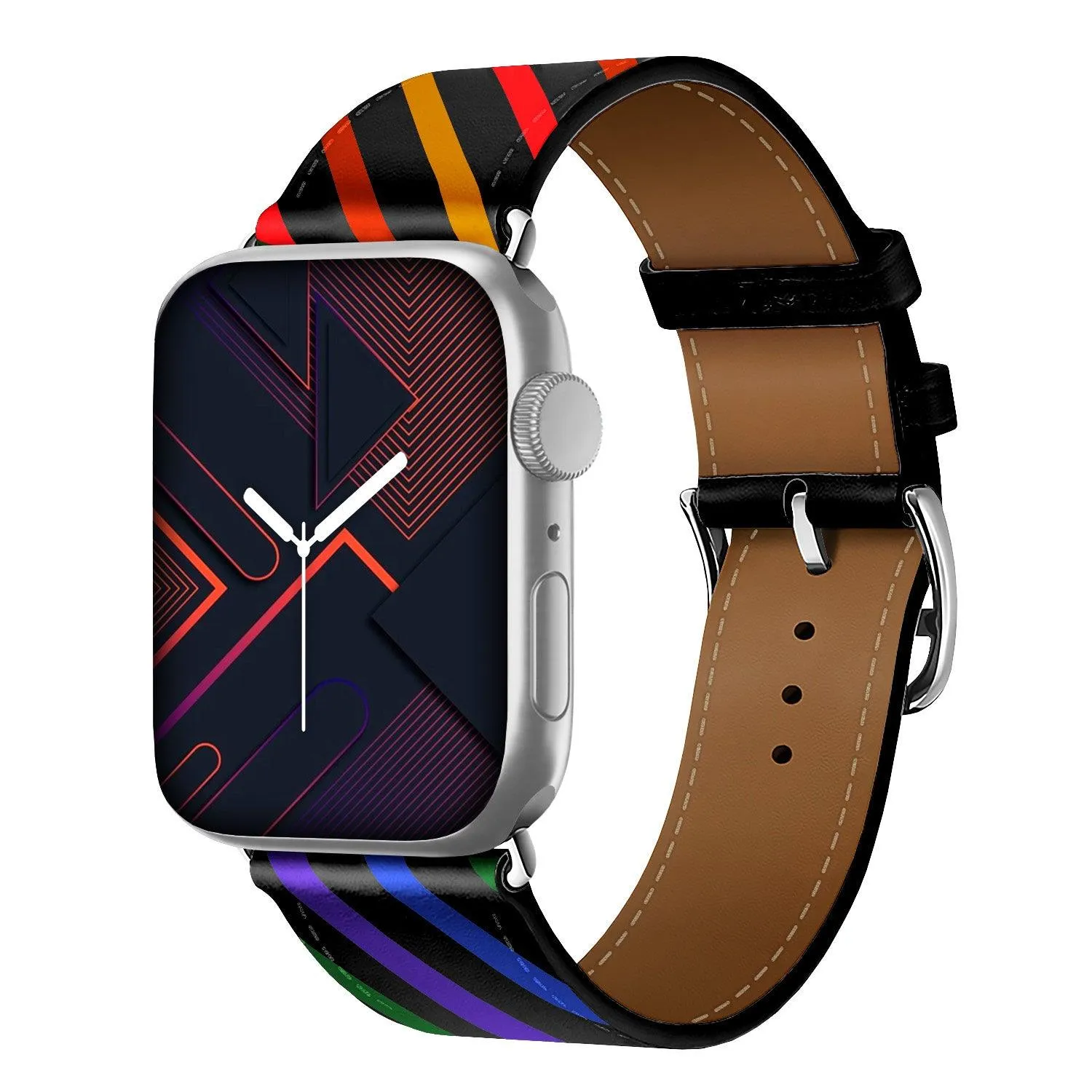 Pride Graphic | Leather Watch Band for Apple Watch ®