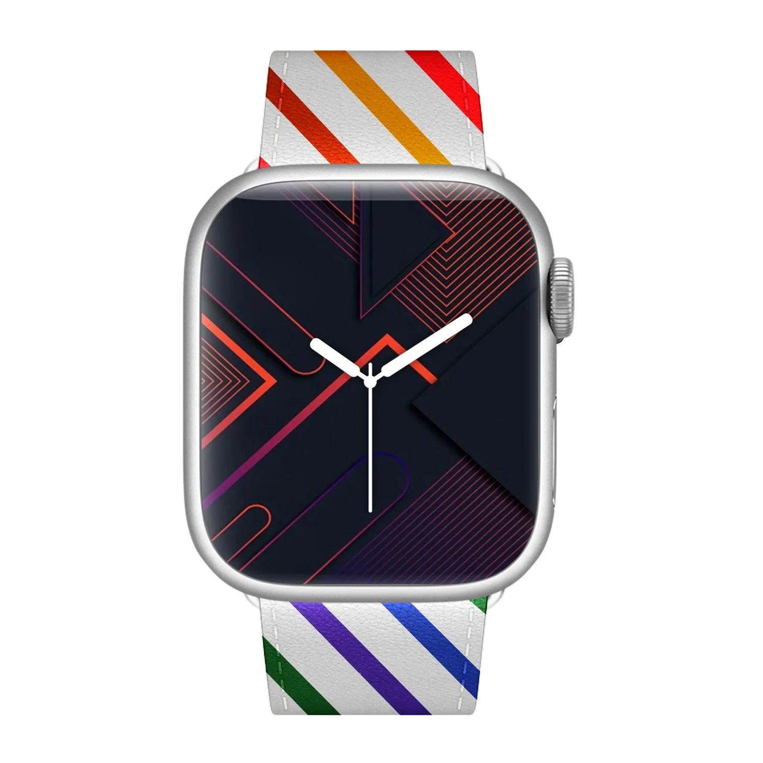 Pride Graphic | Leather Watch Band for Apple Watch ®