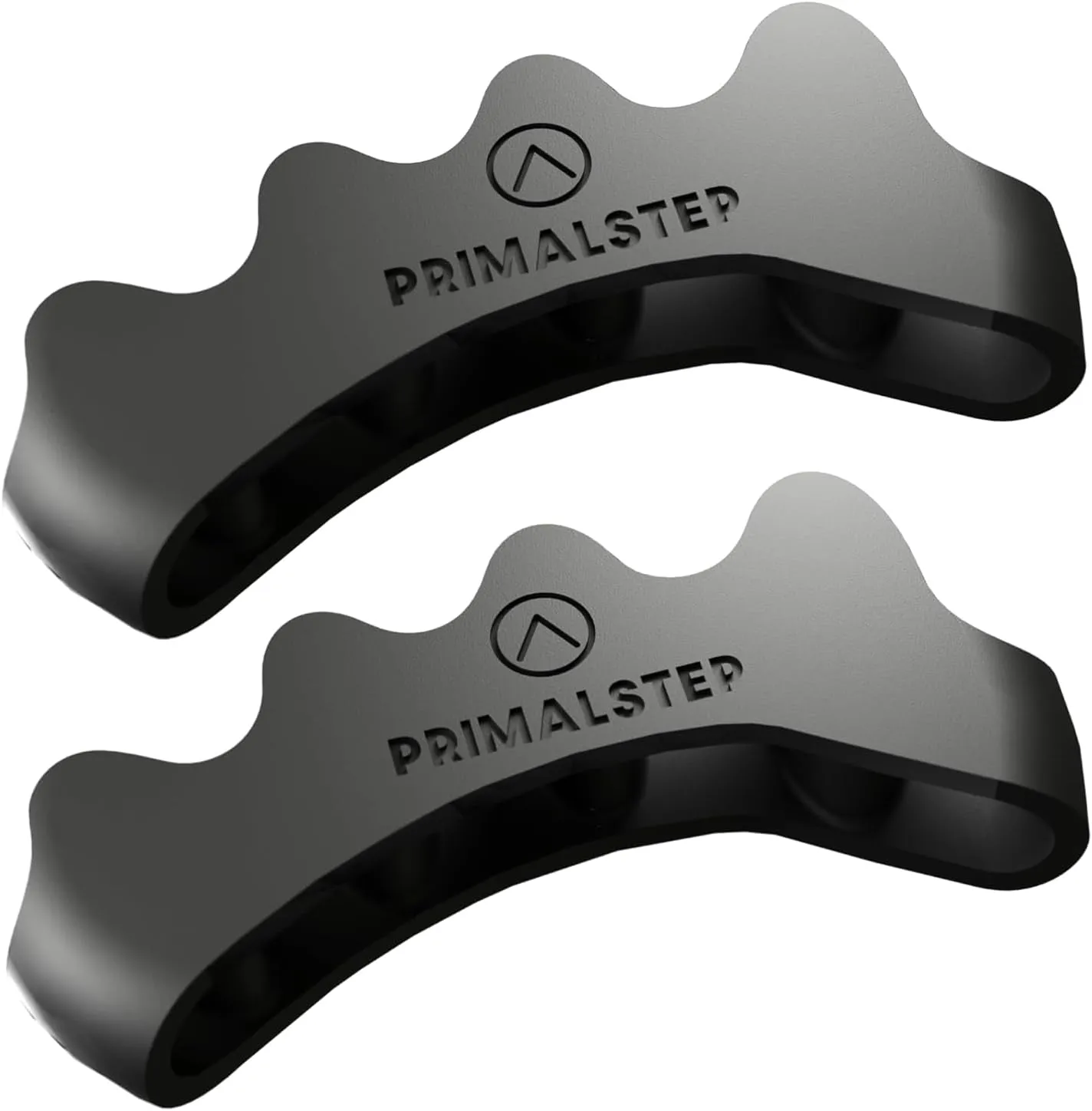 Primalstep Toe Separators - Doctor Recommended - Correct Foot and Bunion Pain, Plantar Fasciitis - Toe Straightener to Improve Functional Athletic Mobility - Stretches to Fit (S/M)