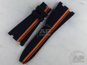 Prototipo Racing Line Tech Orange Strap For Audemars Piguet Royal Oak Offshore