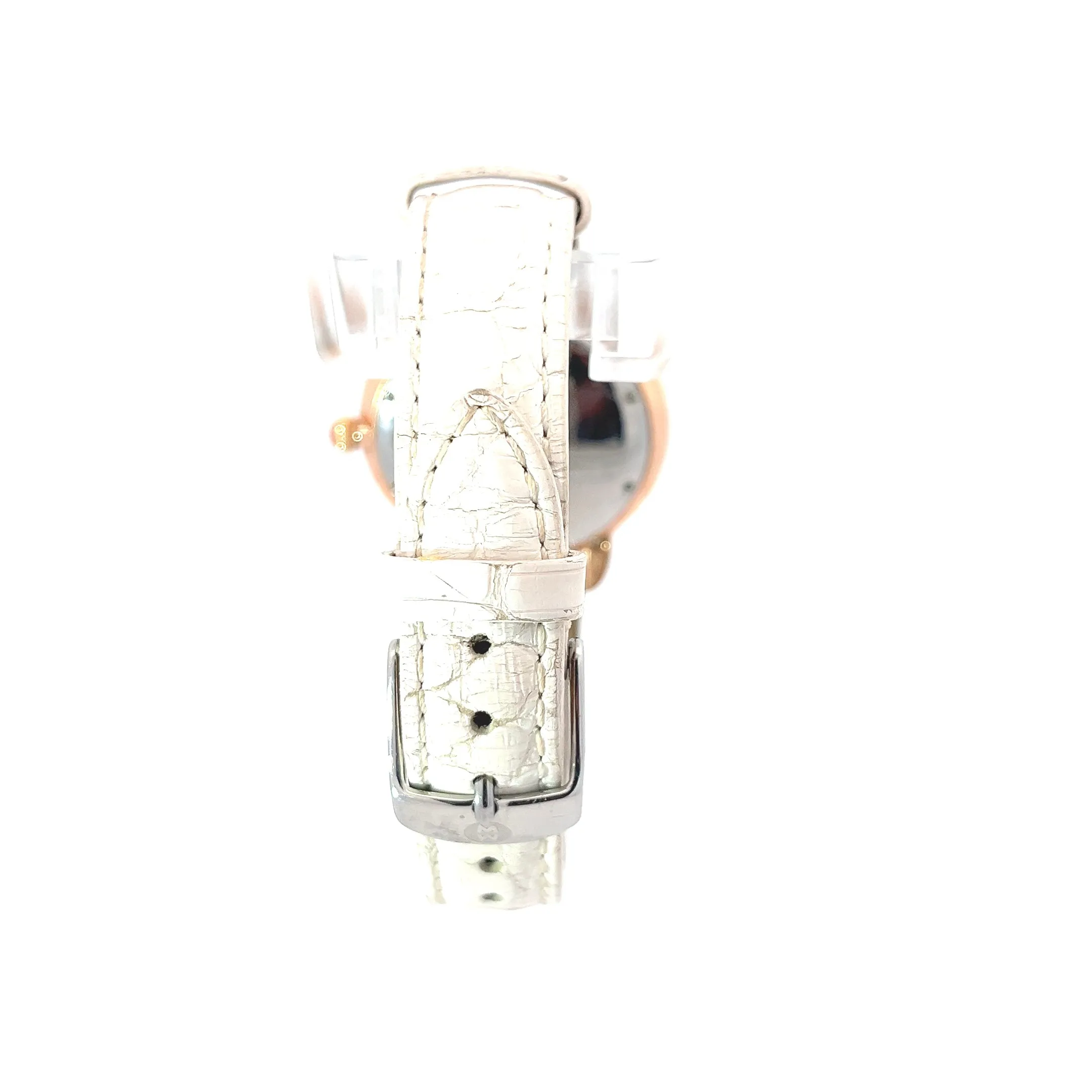 Rare Preloved MICHELE Serein Carousel Rainbow Topaz And Diamond 36mm Watch