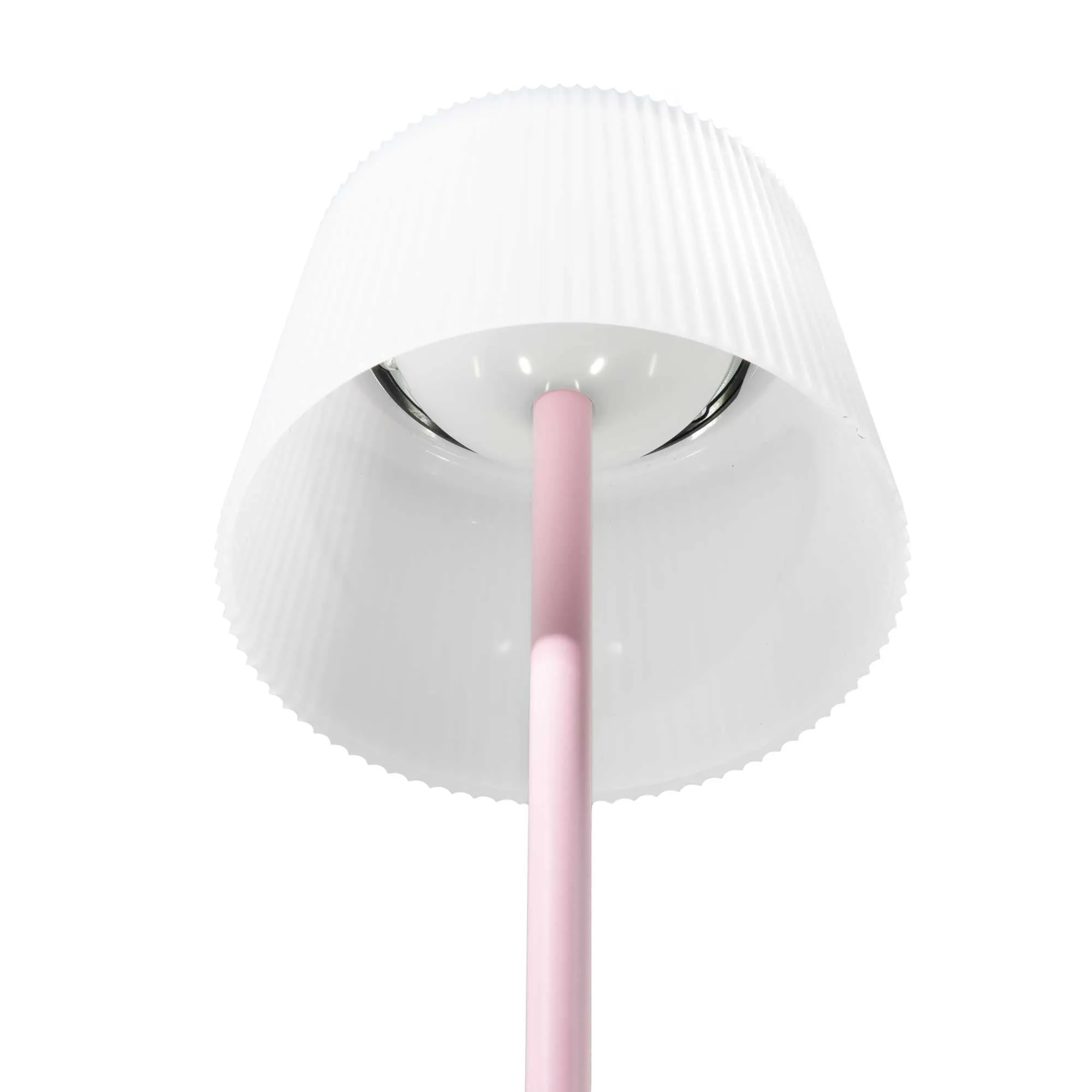 Rechargeable Table Lamp for Home, Office, Restaurants, RGB Colours - Pink - DH215
