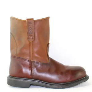 Red Wing Shoes 8242 Pecos Steel Toe Leather Boots Mens (EU 43.5/US 10)