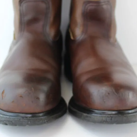 Red Wing Shoes 8242 Pecos Steel Toe Leather Boots Mens (EU 43.5/US 10)