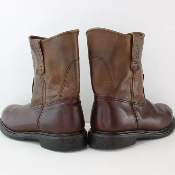 Red Wing Shoes 8242 Pecos Steel Toe Leather Boots Mens (EU 43.5/US 10)