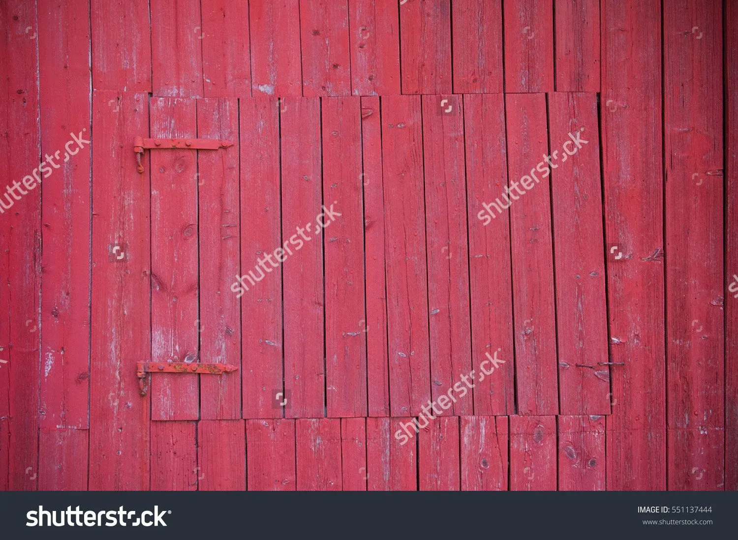 Red Wooden Barn  Backdrop